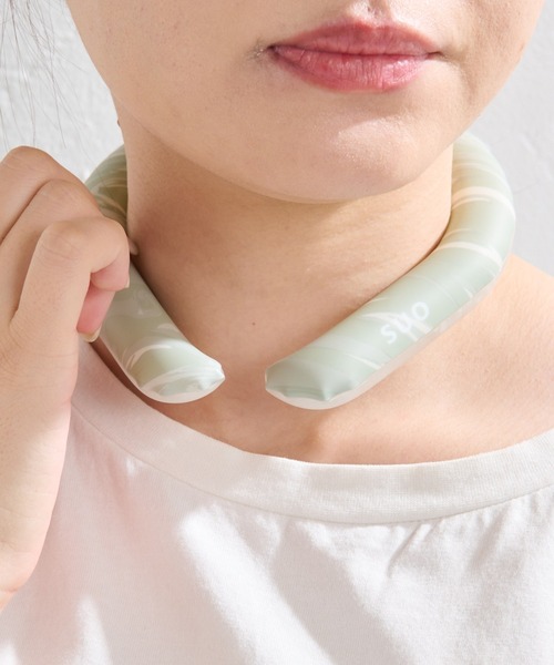 BIRTHDAY BAR（バースデイバー）の「SUO28°C  クールリング 冷却リング（アウトドアグッズ・レディース・ブラック/ベージュ/グレー/ホワイト/グリーン/オレンジ/Beige/Navy・MEDIUM/LARGE）」の16枚目の写真