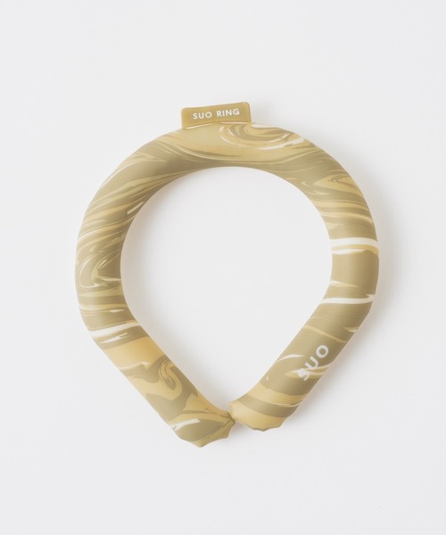 BIRTHDAY BAR（バースデイバー）の「SUO28°C  クールリング 冷却リング（アウトドアグッズ・レディース・ブラック/ベージュ/グレー/ホワイト/グリーン/オレンジ/Beige/Navy・MEDIUM/LARGE）」の19枚目の写真