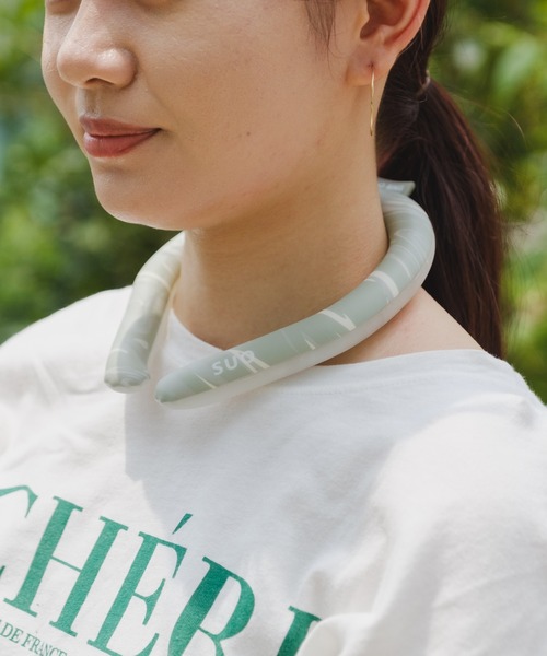 BIRTHDAY BAR（バースデイバー）の「SUO28°C  クールリング 冷却リング（アウトドアグッズ・レディース・ブラック/ベージュ/グレー/ホワイト/グリーン/オレンジ/Beige/Navy・MEDIUM/LARGE）」の22枚目の写真