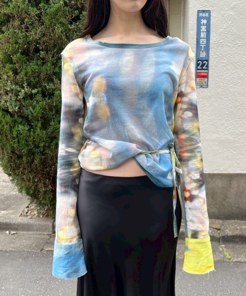PAMM ガーゼトップス たしかそこにあった夜 たしかにそこにあった夜」のガーゼトップス（シャツ/ブラウス）｜PAMM