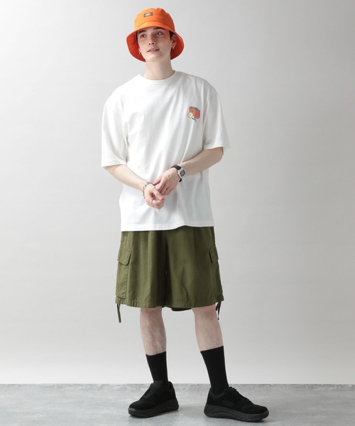 RAGEBLUE（レイジブルー）の「ミリタリーワイドカーゴショーツ（カーゴパンツ・メンズ・オリーブ/オフホワイト/ブラック・MEDIUM/LARGE）」の10枚目の写真
