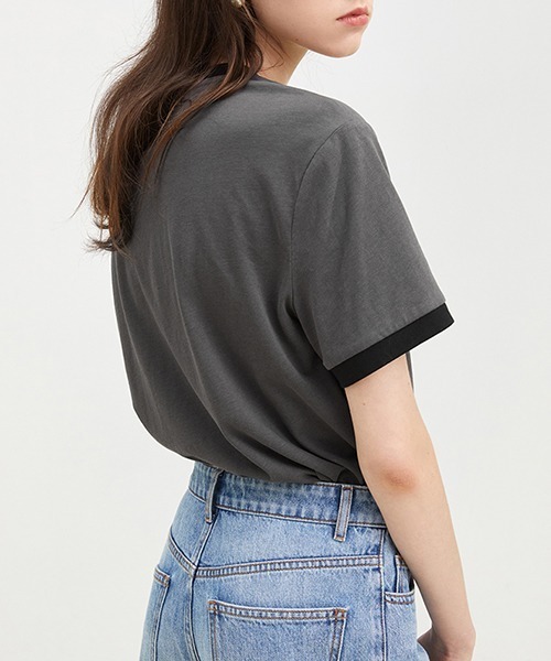 Fano Studios（ファノ ストゥディオズ）の「ヴィンテージライク プリントTシャツ FX22S078【Fano Studios】（Tシャツ/カットソー・レディース・グレー/アイボリー・M/S/L）」の8枚目の写真