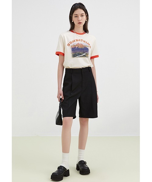 Fano Studios（ファノ ストゥディオズ）の「ヴィンテージライク プリントTシャツ FX22S078【Fano Studios】（Tシャツ/カットソー・レディース・グレー/アイボリー・M/S/L）」の10枚目の写真