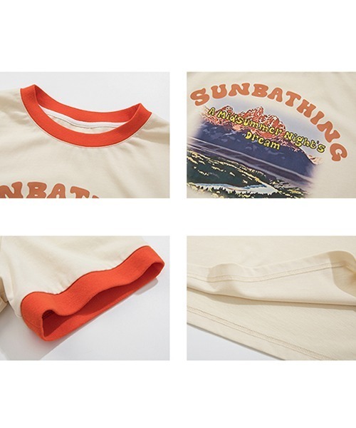 Fano Studios（ファノ ストゥディオズ）の「ヴィンテージライク プリントTシャツ FX22S078【Fano Studios】（Tシャツ/カットソー・レディース・グレー/アイボリー・M/S/L）」の18枚目の写真