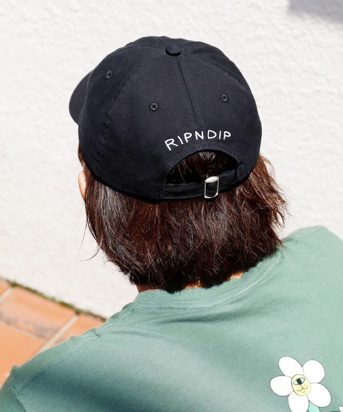 RIPNDIP（リップンディップ）の「RIPNDIP/リップンディップ PRAYING HANDS DAD HAT キャップ（キャップ・メンズ・ブラック・FREE）」の16枚目の写真