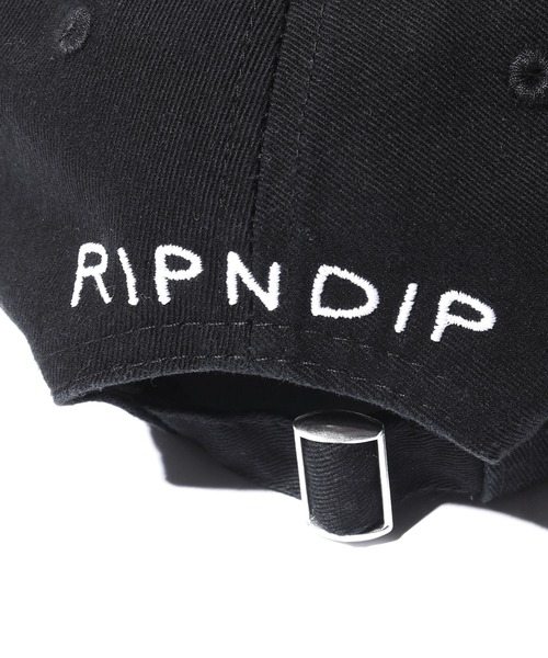 RIPNDIP（リップンディップ）の「RIPNDIP/リップンディップ PRAYING HANDS DAD HAT キャップ（キャップ・メンズ・ブラック・FREE）」の7枚目の写真