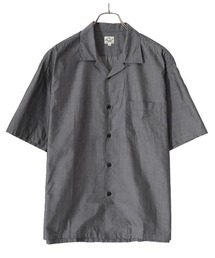 GOLD | GOLD / ゴールド：COTTON / SILK CHAMBRAY OPEN SHIRT：22A-GL38813[MUS](シャツ/ブラウス)