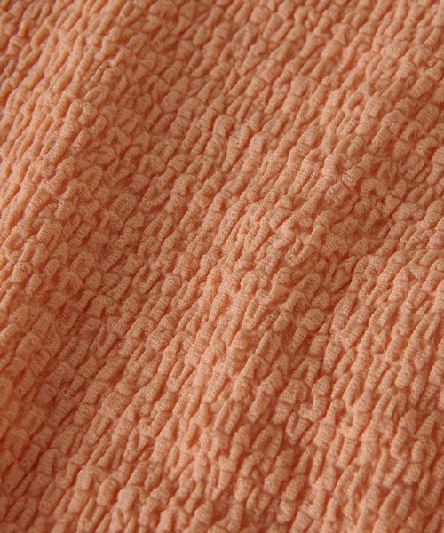 un dix cors（アンディコール）の「インナーに大活躍　ボートネック配色メロウプルオーバー（Tシャツ/カットソー・レディース・ブラック/オフホワイト/オレンジ・FREE）」の6枚目の写真