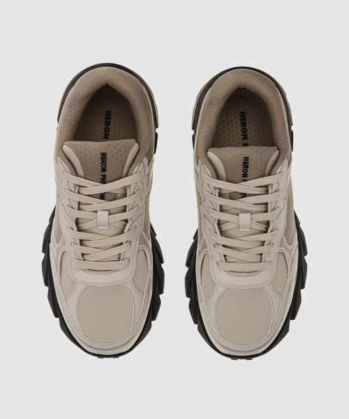 HERON PRESTON（ヘロンプレストン）の「BLOCK STEPPER（スニーカー・メンズ・グレー系その他・42/43/41）」の5枚目の写真