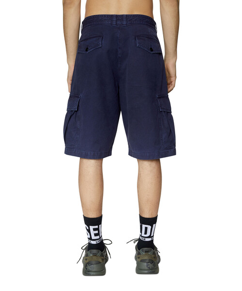 DIESEL(ディーゼル)の「メンズ ショートパンツ カーゴ(カーゴパンツ・メンズ・アイボリー/ブラック・28inch/30inch/32inch/34inch/36inch)」の14枚目の写真