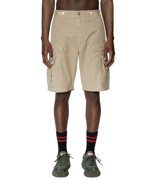 DIESEL(ディーゼル)の「メンズ ショートパンツ カーゴ(カーゴパンツ・メンズ・アイボリー/ブラック・28inch/30inch/32inch/34inch/36inch)」の19枚目の写真