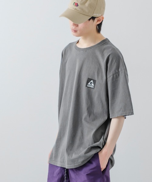 GERRY（ジェリー）の「【GERRY】別注 ピグメント 半袖プリント Tシャツ（Tシャツ/カットソー・メンズ・ホワイト/ブラック/ネイビー/カーキ/ピンク/オレンジ/ブルー/ミント/ホワイト系その他/ブラック系その他/グリーン系その他/ブルー系その他・MEDIUM/LARGE/X-LARGE）」の16枚目の写真