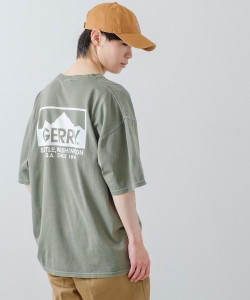 GERRY（ジェリー）の「【GERRY】別注 ピグメント 半袖プリント Tシャツ（Tシャツ/カットソー・メンズ・ホワイト/ブラック/ネイビー/カーキ/ピンク/オレンジ/ブルー/ミント/ホワイト系その他/ブラック系その他/グリーン系その他/ブルー系その他・MEDIUM/LARGE/X-LARGE）」の20枚目の写真
