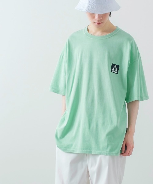 GERRY（ジェリー）の「【GERRY】別注 ピグメント 半袖プリント Tシャツ（Tシャツ/カットソー・メンズ・ホワイト/ブラック/ネイビー/カーキ/ピンク/オレンジ/ブルー/ミント/ホワイト系その他/ブラック系その他/グリーン系その他/ブルー系その他・MEDIUM/LARGE/X-LARGE）」の22枚目の写真