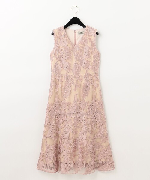 GRACE CONTINENTAL（グレースコンチネンタル）の「コード刺繍フレ