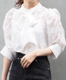 tiptop | 前後2wayボウタイ付きブラウス(シャツ/ブラウス)