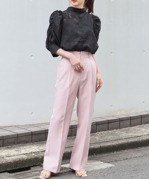 tiptop（ティップトップ）の「前後2wayボウタイ付きブラウス（シャツ/ブラウス・レディース・アイボリー/オフホワイト/ブラック・FREE）」の22枚目の写真