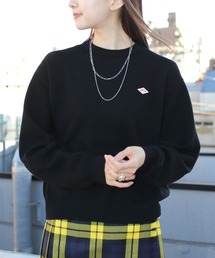 DANTON/ダントン　ラムズウール　クルーネックプルオーバー ロングスリーブ　LAMBS WOOL CREWNECK PULLOVER LONGSLEEVE　DT-D0027 LMW