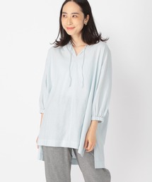 studio CLIP | コットンリネンスキッパーチュニック(シャツ/ブラウス)