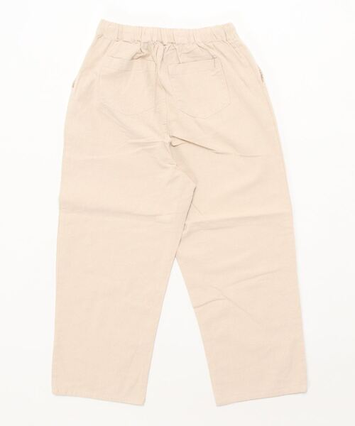 Samansa Mos2（サマンサ モスモス）の「コットンリネンストレートイージーパンツ（その他パンツ・レディース・ブラック/グリーン/マスタード/キナリ・ﾌﾘ-）」の13枚目の写真