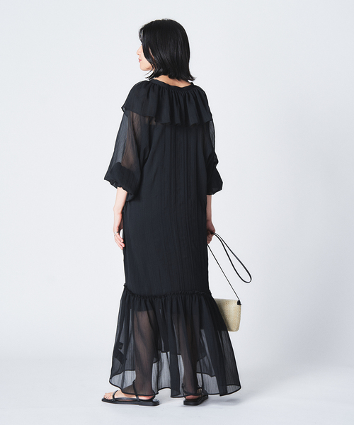 セール】タテシワシフォンワンピース（ワンピース）｜HARDY NOIR