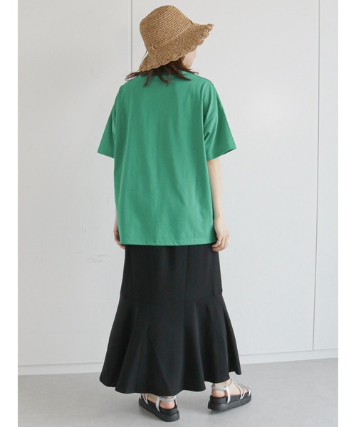 ehka sopo（エヘカソポ）の「マーメイドスカート(セットアップ可)（スカート・レディース・ブラック/ベージュ/グリーン・ﾌﾘ-）」の21枚目の写真