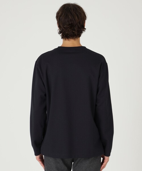 【新品】BLACK LABELクレストブリッジ パッチワークハニカムカットソー BLACK LABEL CRESTBRIDGE（ブラックレーベル・クレストブリッジ