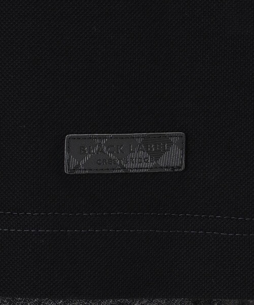 【新品】BLACK LABELクレストブリッジ パッチワークハニカムカットソー BLACK LABEL CRESTBRIDGE（ブラックレーベル・クレストブリッジ