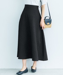 coca（coca） | 上品エンボスフレアスカート(スカート)