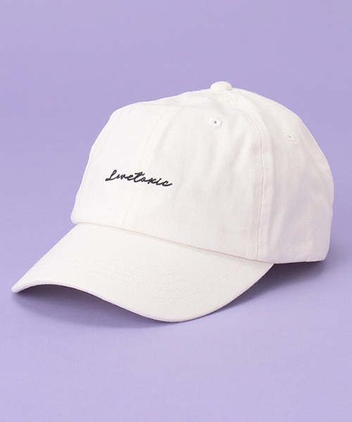LOVETOXIC（ラブトキシック）の「刺しゅうローCAP（キャップ・キッズ・ブラック/オフホワイト/ピンク/ベージュ/ブルー・FREE）」の16枚目の写真