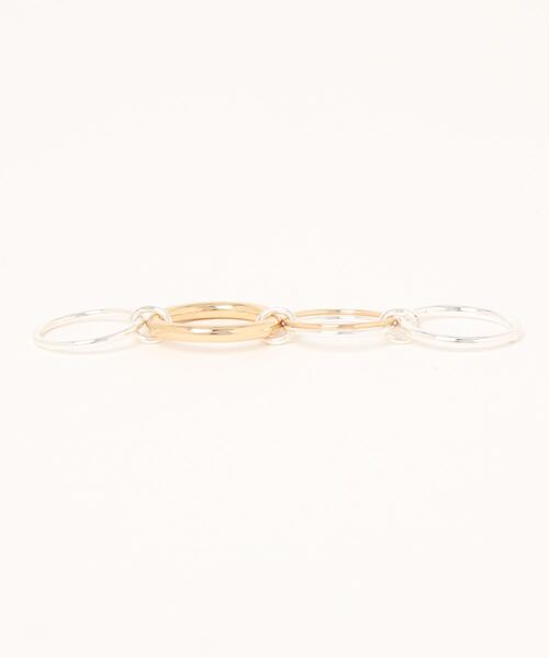 VENCEEXCHANGE（ヴァンスエクスチェンジ）の「4連重ねリング（リング・レディース・Silver/GOLD・FREE）」の19枚目の写真