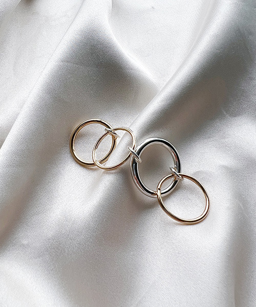 VENCEEXCHANGE（ヴァンスエクスチェンジ）の「4連重ねリング（リング・レディース・Silver/GOLD・FREE）」の13枚目の写真