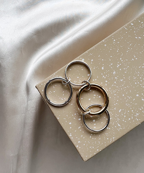 VENCEEXCHANGE（ヴァンスエクスチェンジ）の「4連重ねリング（リング・レディース・Silver/GOLD・FREE）」の16枚目の写真