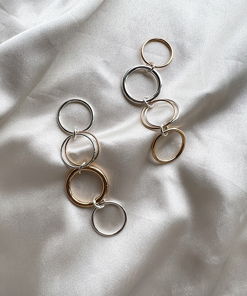 VENCEEXCHANGE（ヴァンスエクスチェンジ）の「4連重ねリング（リング・レディース・Silver/GOLD・FREE）」の18枚目の写真