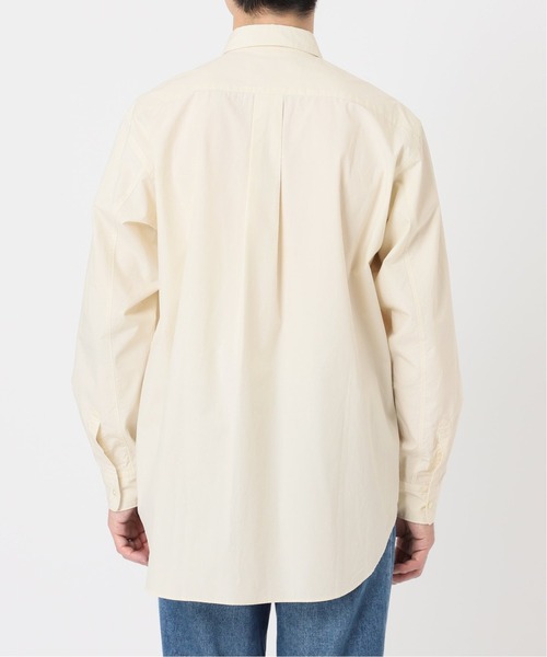 417 EDIFICE（フォーワンセブンエディフィス）の「【ESSENTIAL / エッセンシャル】 レギュラーシャツ（シャツ/ブラウス・メンズ・ライトブラウン/ベージュ/ブルー/サックスブルー・SMALL/MEDIUM/LARGE/X-LARGE）」の8枚目の写真