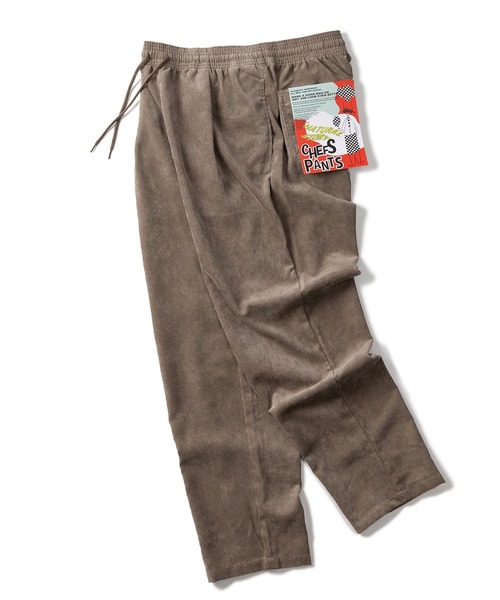 SlashDate(スラッシュデイト)の「コーデュロイルーズテーパードパンツ/イージーパンツ/シェフパンツ/スケーターパンツ(チノパンツ・メンズ・ベージュ/グリーン/ブラウン/ブラック/ブルー・M/L/XL)」の4枚目の写真