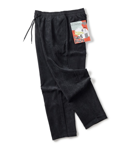 SlashDate(スラッシュデイト)の「コーデュロイルーズテーパードパンツ/イージーパンツ/シェフパンツ/スケーターパンツ(チノパンツ・メンズ・ベージュ/グリーン/ブラウン/ブラック/ブルー・M/L/XL)」の2枚目の写真