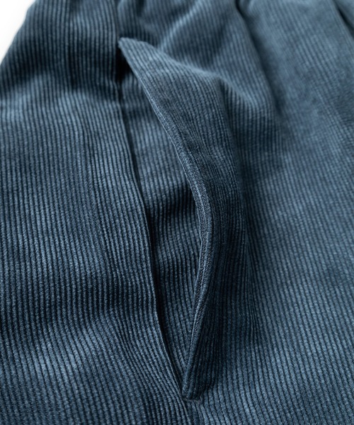 SlashDate(スラッシュデイト)の「コーデュロイルーズテーパードパンツ/イージーパンツ/シェフパンツ/スケーターパンツ(チノパンツ・メンズ・ベージュ/グリーン/ブラウン/ブラック/ブルー・M/L/XL)」の10枚目の写真