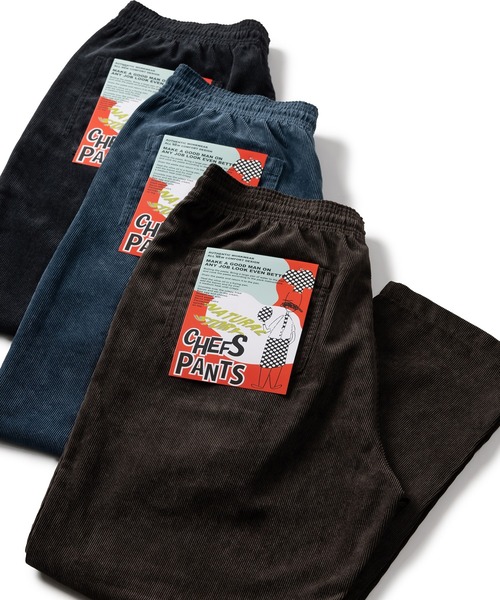 SlashDate(スラッシュデイト)の「コーデュロイルーズテーパードパンツ/イージーパンツ/シェフパンツ/スケーターパンツ(チノパンツ・メンズ・ベージュ/グリーン/ブラウン/ブラック/ブルー・M/L/XL)」の14枚目の写真