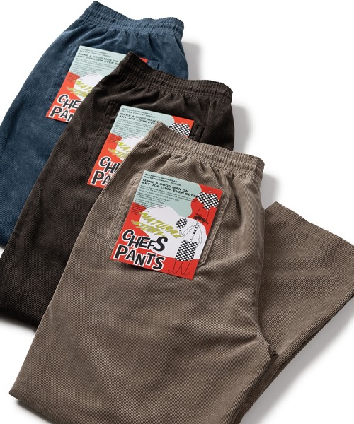 SlashDate(スラッシュデイト)の「コーデュロイルーズテーパードパンツ/イージーパンツ/シェフパンツ/スケーターパンツ(チノパンツ・メンズ・ベージュ/グリーン/ブラウン/ブラック/ブルー・M/L/XL)」の15枚目の写真