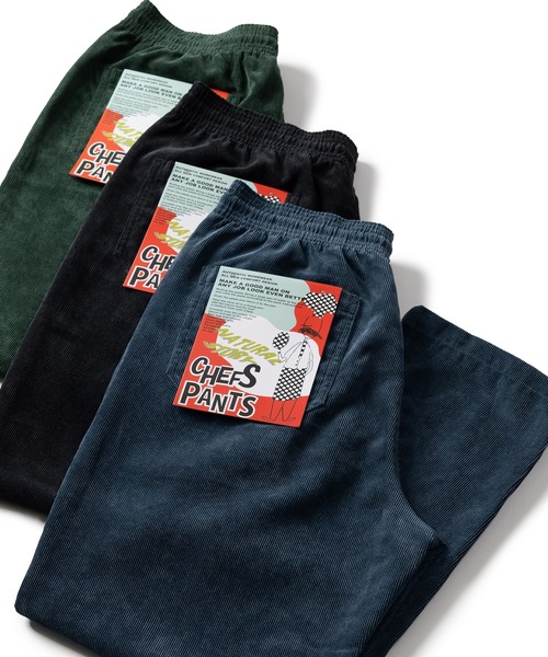 SlashDate(スラッシュデイト)の「コーデュロイルーズテーパードパンツ/イージーパンツ/シェフパンツ/スケーターパンツ(チノパンツ・メンズ・ベージュ/グリーン/ブラウン/ブラック/ブルー・M/L/XL)」の17枚目の写真