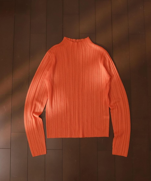 SENSE OF PLACE by URBAN RESEARCH（センスオブプレイスバイアーバンリサーチ）の「シアーコンパクトセーター（ニット/セーター・レディース・ライトブルー/オレンジ/グリーン/ブラック・ONE）」の17枚目の写真