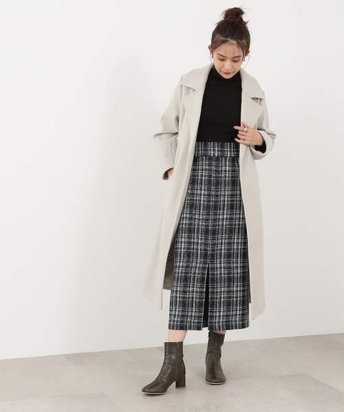 N.(N. Natural Beauty Basic)(エヌエヌナチュラルビューティーベーシック)の「◆オブリークトゥショートブーツ(ブーツ・レディース・ブラック/ベージュ/カーキ・MEDIUM/LARGE)」の16枚目の写真