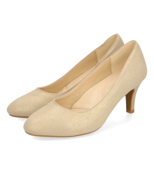 ORiental TRaffic(オリエンタルトラフィック)の「跳べるパンプス ラウンドトゥヒール R-3209(パンプス・レディース・ネイビー/ゴールド/ブラック・41/35/39/37/38/42/36/34/40/43/33)」の16枚目の写真