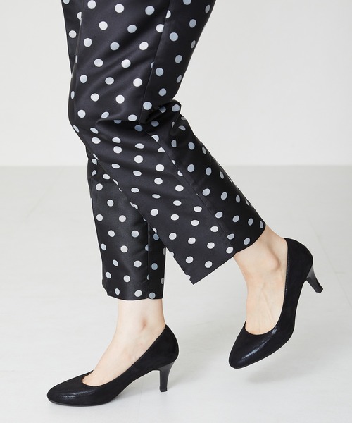 ORiental TRaffic(オリエンタルトラフィック)の「跳べるパンプス ラウンドトゥヒール R-3209(パンプス・レディース・ネイビー/ゴールド/ブラック・41/35/39/37/38/42/36/34/40/43/33)」の20枚目の写真