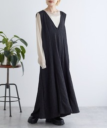 w closet | 【2WAY】フラワーノースリーブワンピース(ワンピース)