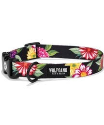 WOLFGANG MAN＆BEAST（ウルフギャングマンアンドビースト）の「WOLFGANG/ウルフギャング 犬用 首輪 DarkFloral Collar L WC-003-00（リード/ハーネス/首輪）」