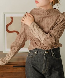 【Bab×KANAMI】Washer Blouse