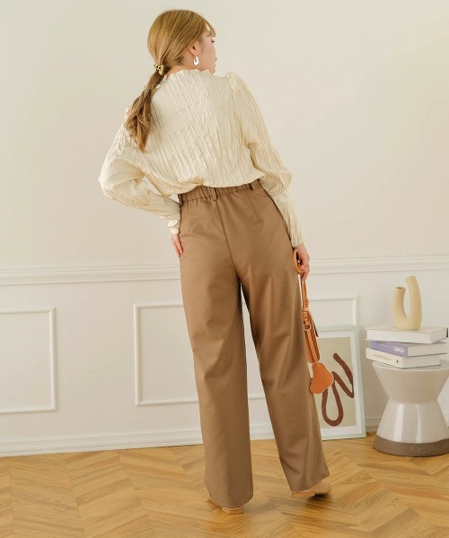 Bab（バブ）の「【Bab×KANAMI】Washer Blouse（シャツ/ブラウス・レディース・チャコールグレー/ピンク/アイボリー/モカ・38）」の14枚目の写真