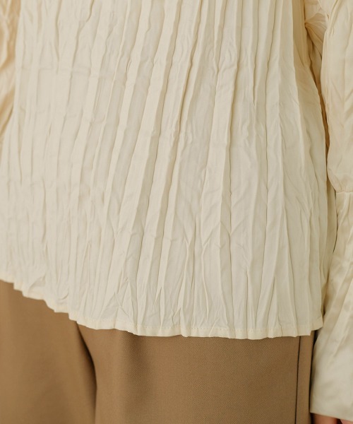 Bab（バブ）の「【Bab×KANAMI】Washer Blouse（シャツ/ブラウス・レディース・チャコールグレー/ピンク/アイボリー/モカ・38）」の6枚目の写真